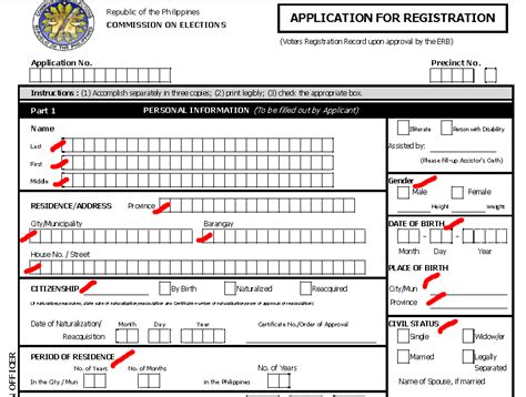 COMELEC: New Voter's Registration Procedures - Pawprint Stamped