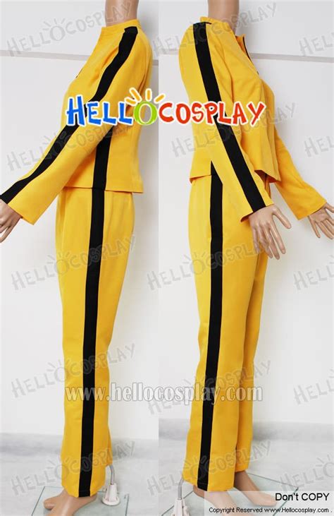 Kill Bill Cosplay The Bride Yellow Costume