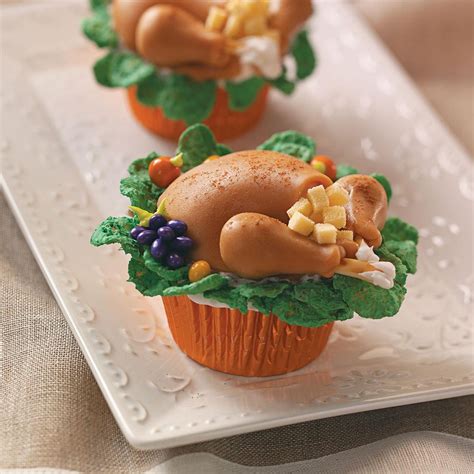 Thanksgiving Turkey Cupcakes Recipe: How to Make It