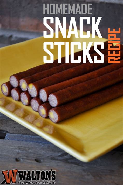 Walton's Homemade Snack Sticks (Meat Sticks) Recipe! Need help? Visit ...