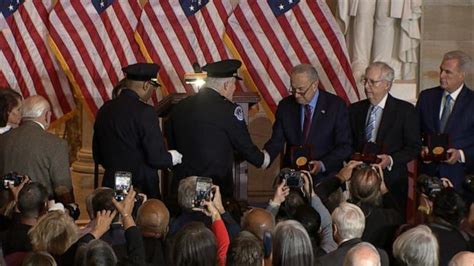 Video Congressional Gold Medal ceremony honors Jan. 6 police officers ...