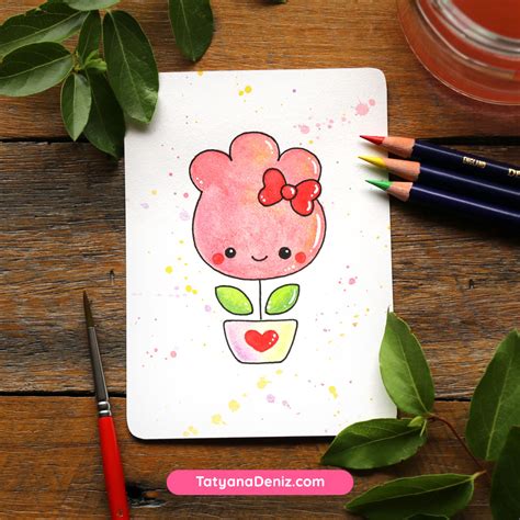 How To Draw Girly Flowers | Best Flower Site