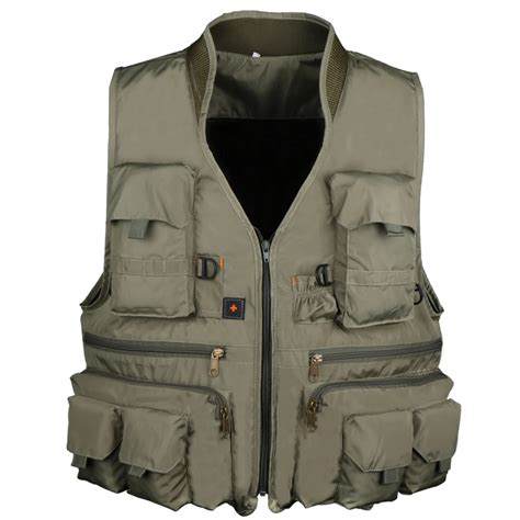 Goture New Fishing Vest Outdoor Hiking Hunting Multi Pocket Vest Waistcoat Men Fishing Jackets ...