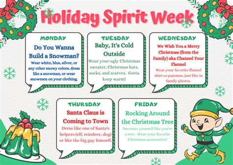 Christmas Spirit Week | CNE Elementary School