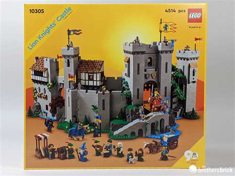 LEGO Iconic 10305 - Lion Knights' Castle - TBB Review - 7QUG7 - 1 - The Brothers Brick | The ...