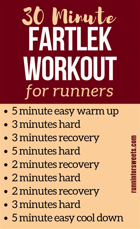 Fartlek Training: Speed Workout Ideas for Runners | Runnin’ for Sweets