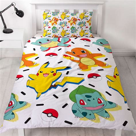 Pokemon Catch Kids Doona Cover Set - Reversible | Savvy Deals Group