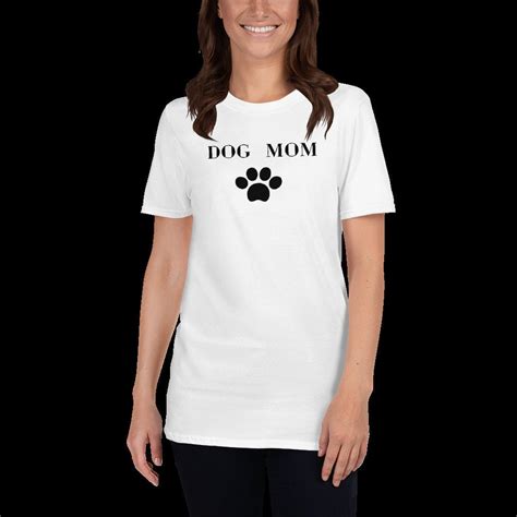 Dog Mom T-shirt, Dog Mama T-shirt, Dog Mom Gift, Dog Mom Tee, Fur Mama ...