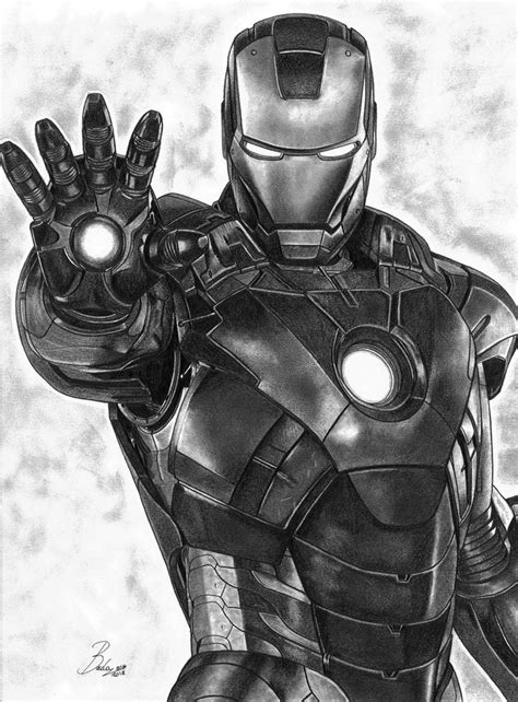 IRONMAN-high quality prints of my pencil works various sizes | Etsy ...