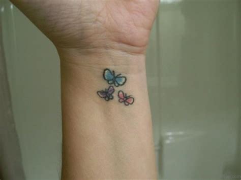 54 Divine Butterfly Wrist Tattoos Design