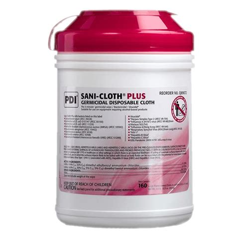 Sani-Cloth Plus Disinfectant Wipes - Disinfectants - Clinical Disposables