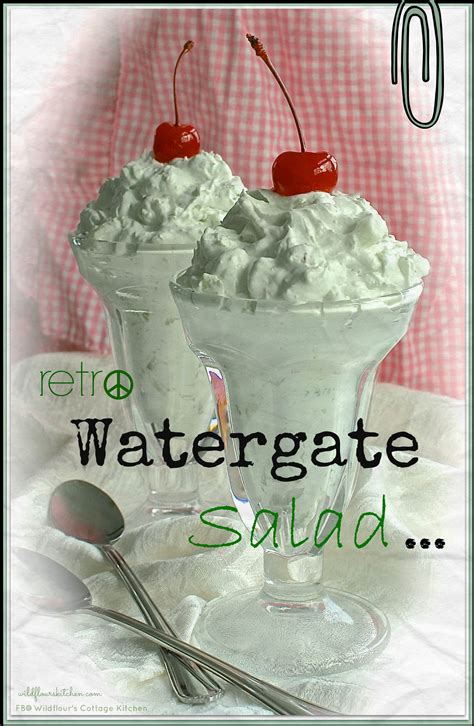 Retro Watergate Salad - Wildflour's Cottage Kitchen