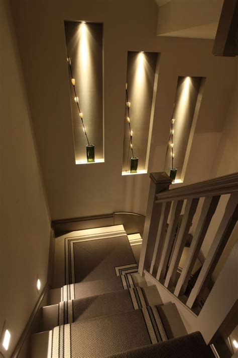 Stairs Ceiling Design Living room Architecture Light fixture in 2020 | Staircase lighting ideas ...