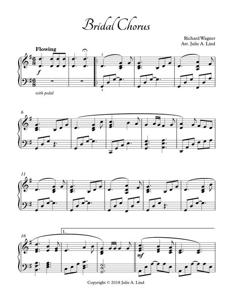 Piano Wedding Entrance Songs – PINMOMSTUFF