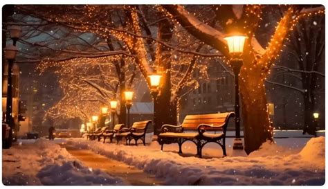 Snow Winter Night Jazz Music Relaxing Piano Jazz For Sleep Smooth Jazz Instrumental Music ...