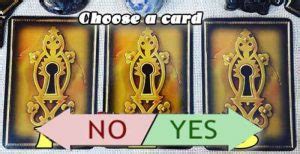 The YES or NO tarot more complete than you'll ever try. 100% ACCURATE