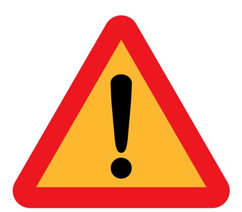 Dosiero:Attention Sign.svg - Vikipedio