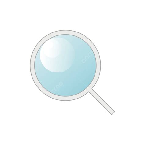 Its An Icon Magnifying Glass Or Loupe Transparent Glass Tool Vector, Transparent, Glass, Tool ...