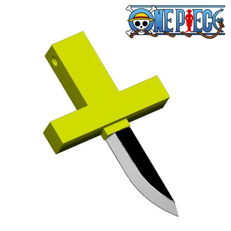 STL file KOGATANA MIHAWK - KNIFE CROSS (ONE PIECE) 🔪 ・Model to download and 3D print・Cults