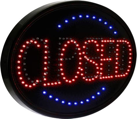 NEW OPEN & CLOSED LED SIGN 23X14 OPCLS – Uncle Wiener's Wholesale