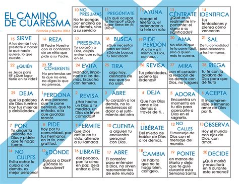 El camino de Cuaresma-Calendario 2016 | Cuaresma, Oraciones de cuaresma, El año liturgico