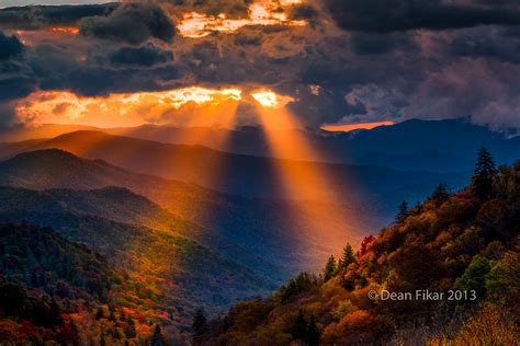 Autumn Sunrise in the Smokies | Colorful autumn sunrise over… | Flickr