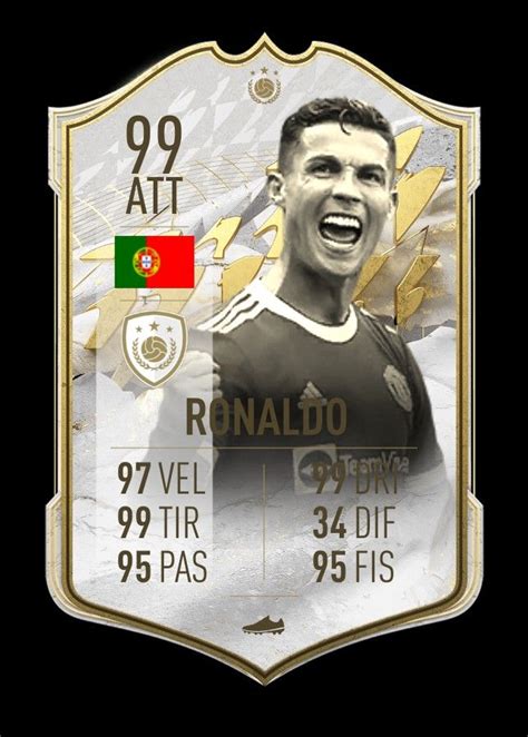 Pin by Thomas on calcio | Fifa card, Ronaldo, Soccer stars