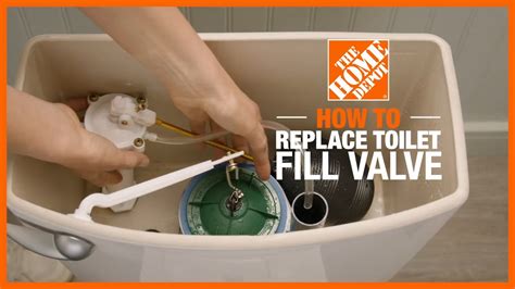 How to Replace a Toilet Fill Valve | Toilet Repair | The Home Depot ...