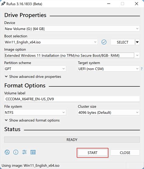 How to Use Rufus to Disable TPM, Secure Boot and RAM Checks in Bootable ...