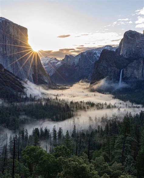 Sunrise at Yosemite National Park - Awesome | National parks ...