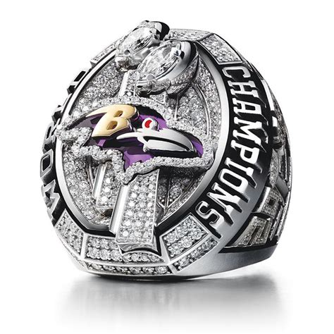 Super Bowl XLVII 2012 Baltimore Ravens Championship Ring sale at $181. ...