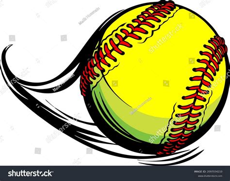 Fast Pitch Softball Logo Background Image Stock Illustration 2097034210 | Shutterstock