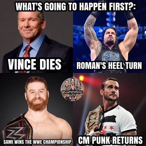 Pin by Tabbykitten619 Tabby on Wwe fun | Wwe funny, Wrestling memes ...