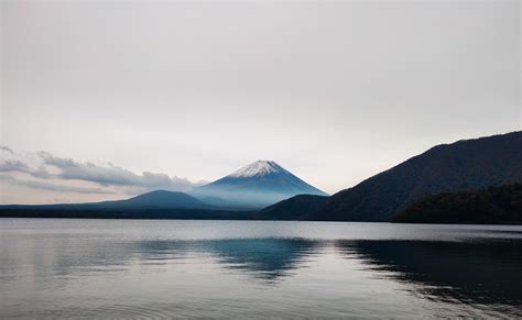 4K, lake, Mount Fuji, snowy peak, HD Wallpaper | Rare Gallery