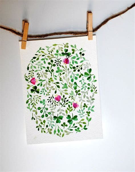 lovely watercolour | Floral watercolor, Floral illustrations, Postcard design