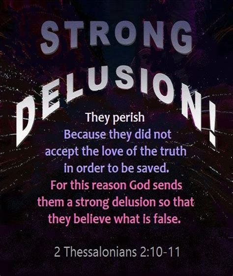 2 Thessalonians 2:10-11 | Bible truth, Bible teachings, Bible knowledge