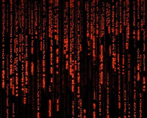 Red Matrix Wallpapers - Wallpaper Cave