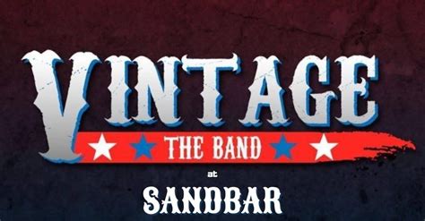 Vintage Returns to Sandbar, Sandbar Sports Grill - Cocoa Beach, March 8 ...