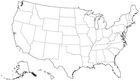 How To Draw A Map Of The United States - Drawing.rjuuc.edu.np