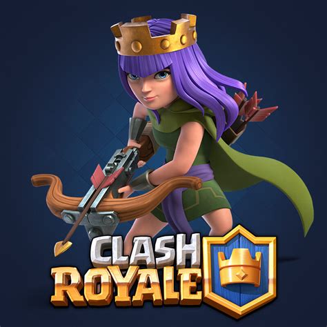 ArtStation - Clash Royale - Champions: Archer Queen