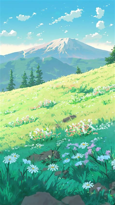 Anime Scenery Wallpaper, Landscape Wallpaper, Colorful Wallpaper ...