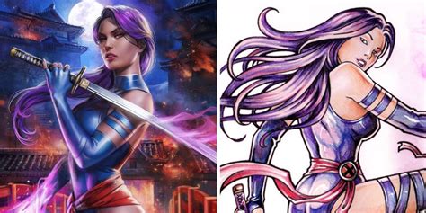 Marvel Psylocke Art