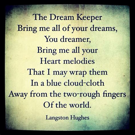 Langston Hughes Quotes On Dreams. QuotesGram