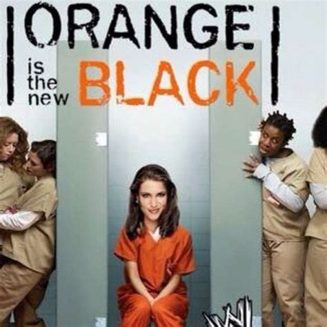 an orange is the new black poster with women in prison uniforms and one ...