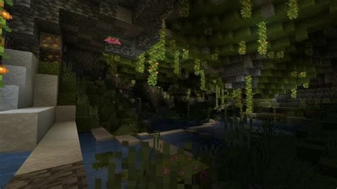 Top 3 features of Minecraft Lush Cave biome!