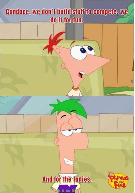 Pin by ALETHIA MARTIN on Disney Everything | Phineas and ferb memes, Phineas and ferb, Disney funny