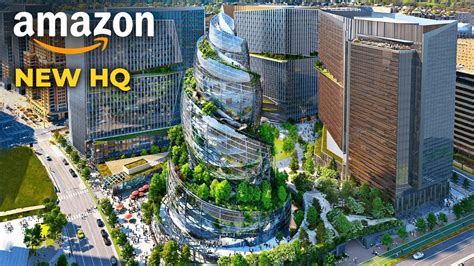 Inside Amazon's New $2.5 Billion Headquarters - YouTube