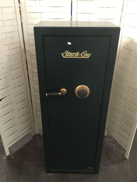 Sold Price: Stack-On large free standing combination gun safe - August ...