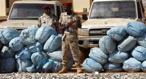 Sudan forces seize tonnes of hashish in Darfur ambush