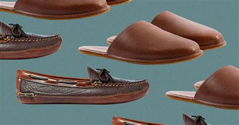 Our Fave Men's Leather House Slippers (in 2024) · Effortless Gent